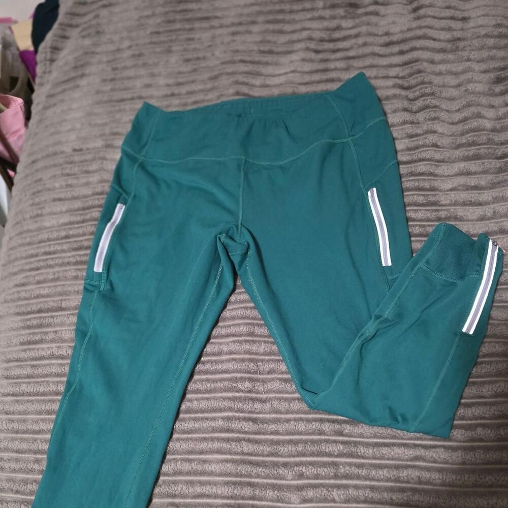 Mondetta Women's Green and Blue Leggings